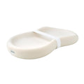 Peanut Changer Baby Vanilla – The Original - Easy-to-Clean Changing pad and The only Shell Over Foam, Fully Water Repellant, Wipeable Diaper pad, Wipe-Clean Changing pad