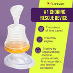 Home Kit 2 Pack - Portable Suction Rescue Device, First Aid Kit for Kids and Adults, Portable Airway Suction Device for Children and Adults